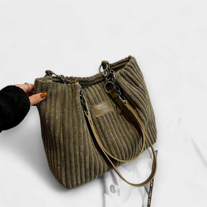Sella | Soft Velvet Shoulder Bag