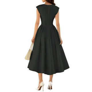 Ashcroft Sleek Open-Back Maxi Dress – view 3
