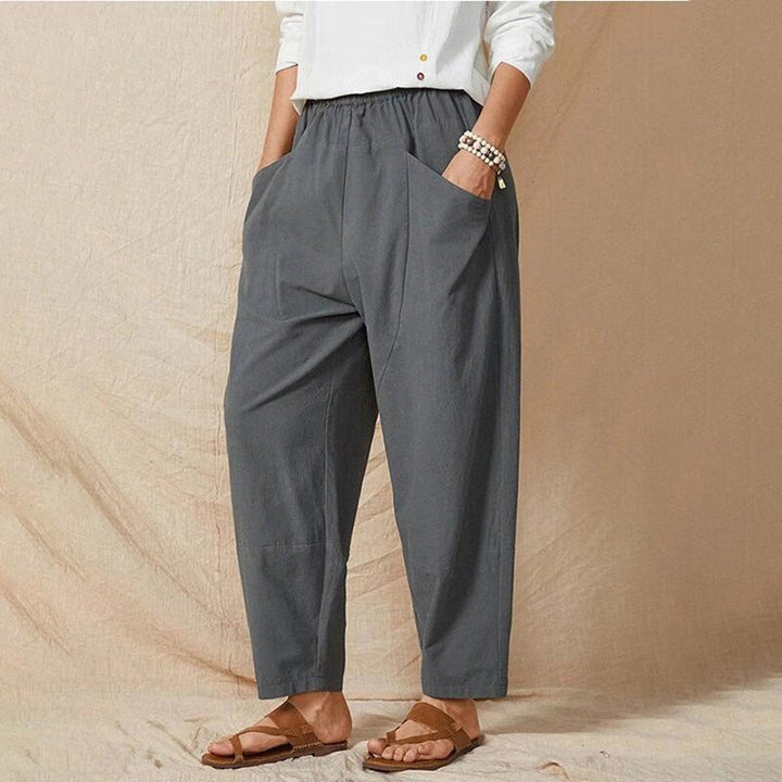 Plain Casual Trousers