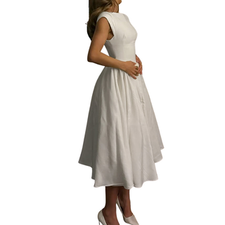 Ashcroft Chic Bardot Backless Maxi Dress – view 5