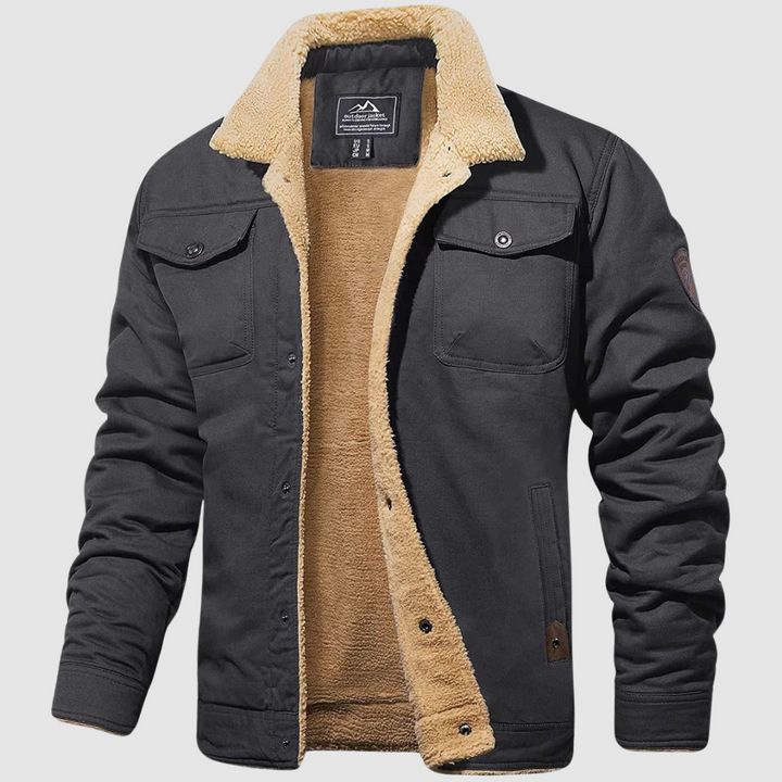 Rugged Bomber Jacket