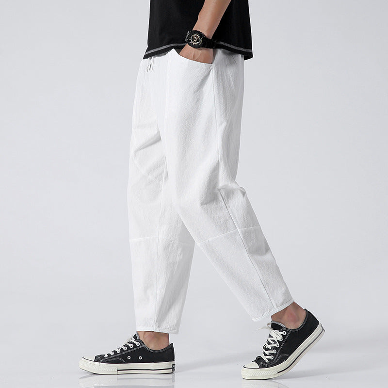 Ashcroft | Men's Harem-Style Casual Trousers – Loose, Modern & Comfortable