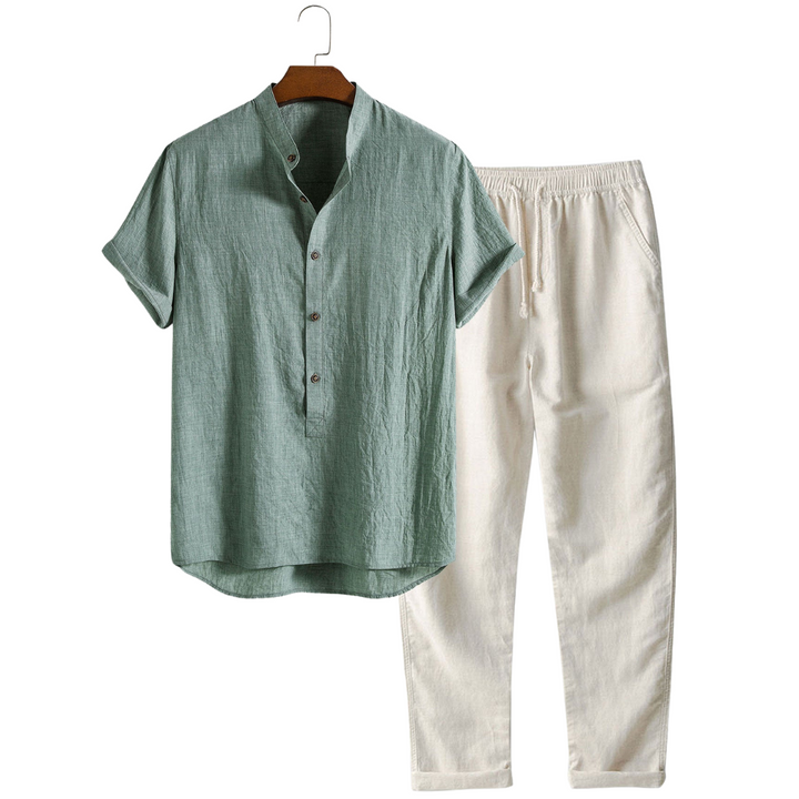 Cazel | Everyday Short-Sleeve Two-Piece Set