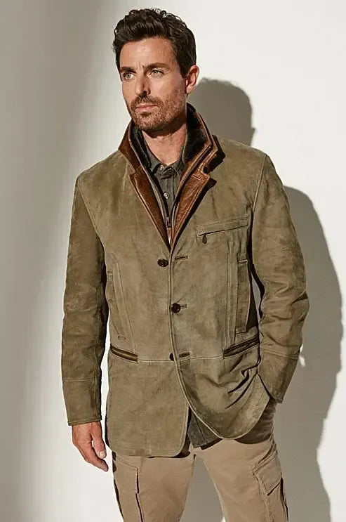 DONACCI Lodge Suede Coat