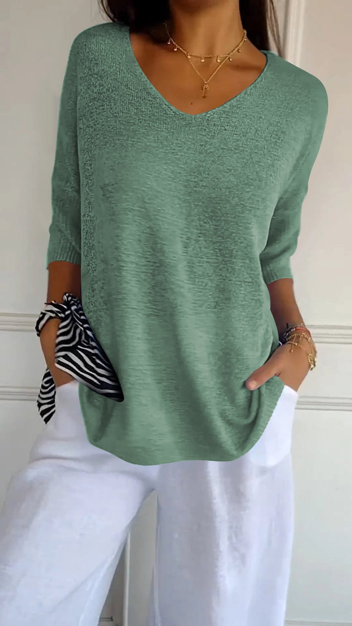 Ashcroft | Timeless V-Neck Top