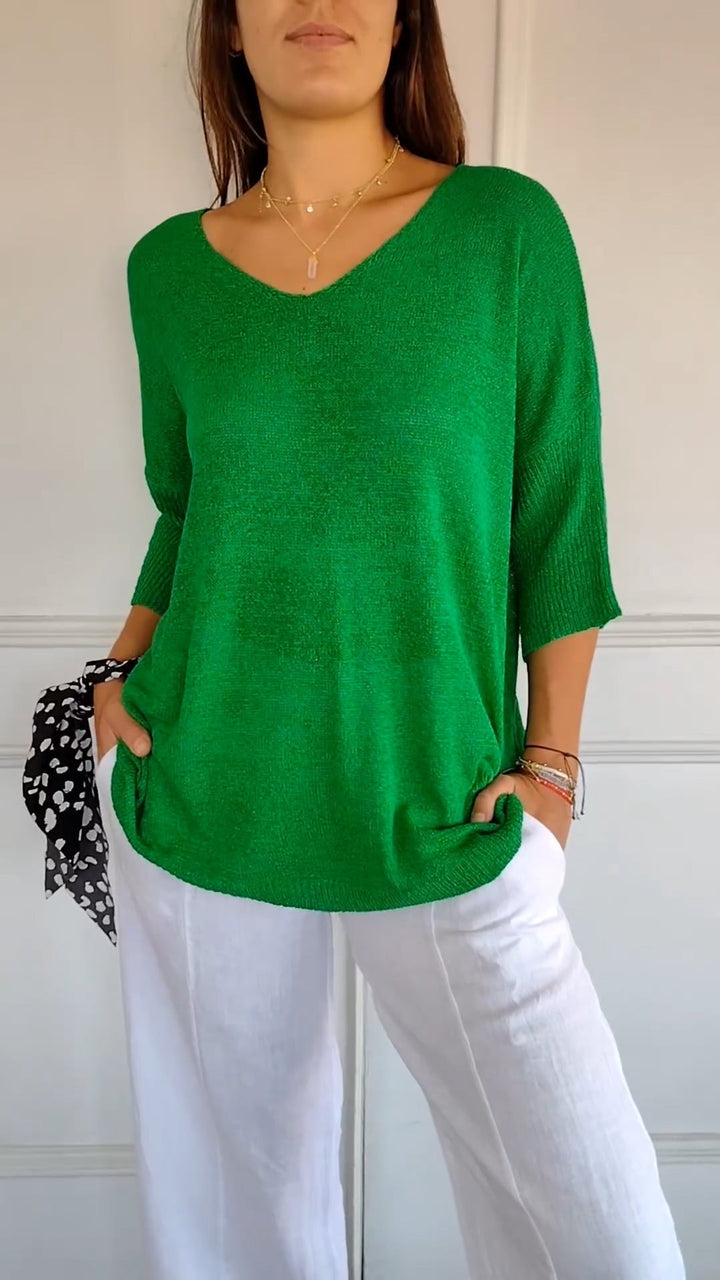 Ashcroft | Timeless V-Neck Top