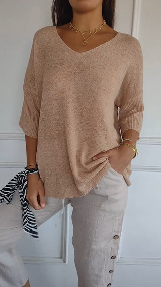 Ashcroft | Timeless V-Neck Top
