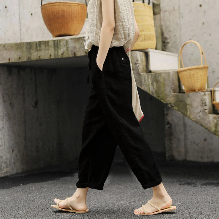 Plain Casual Trousers