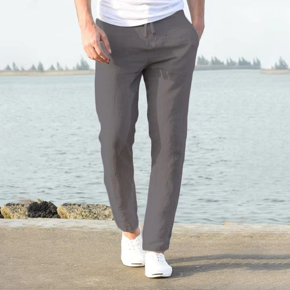 Ashcroft | Men's Casual Trousers with Elasticated Waist