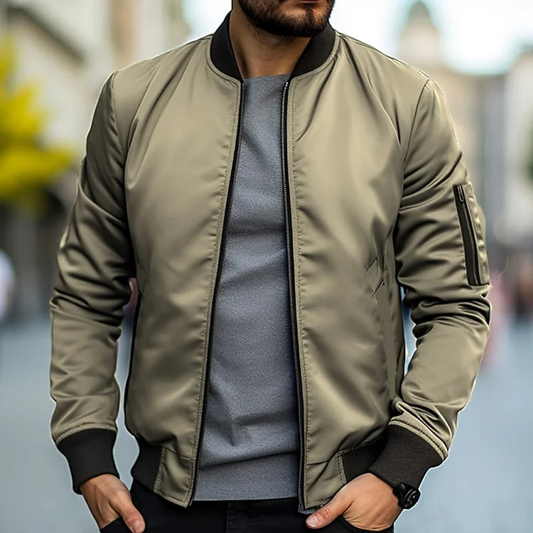 Ashcroft | Brenner Men's Lightweight Bomber Jacket