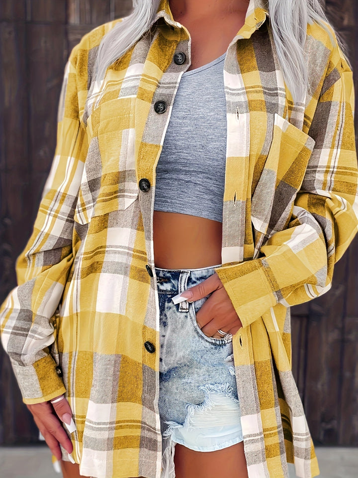 Ashcroft | Checked Long Sleeve Summer Shirt