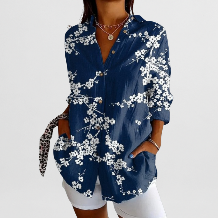 Ashcroft | Hilda Elegant Vintage Floral Blouse