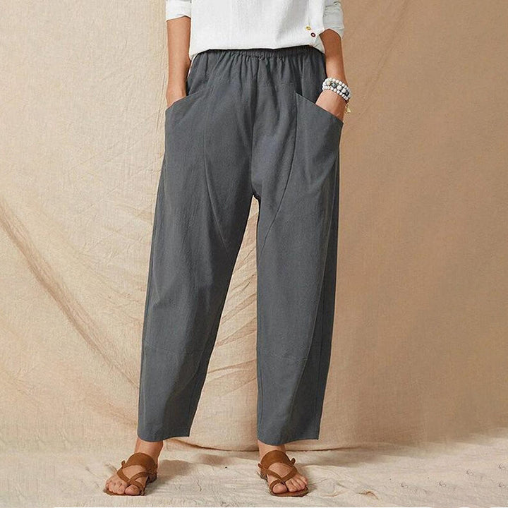 Plain Casual Trousers