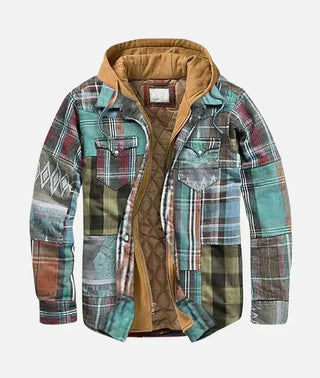 DONACCI Lined Flannel Shirt Jacket