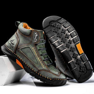 Ashcroft | St. Moritz Leather High-Top Shoes