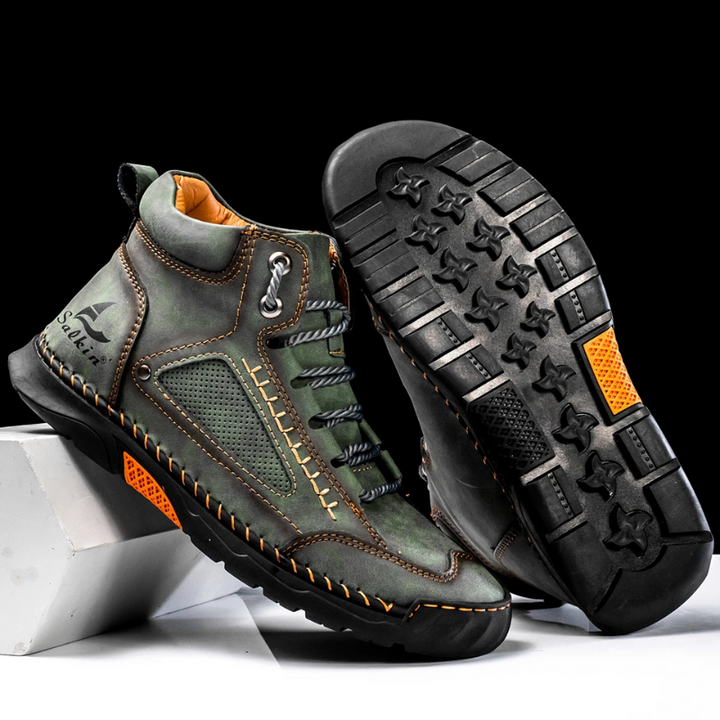 Ashcroft | St. Moritz Leather High-Top Shoes