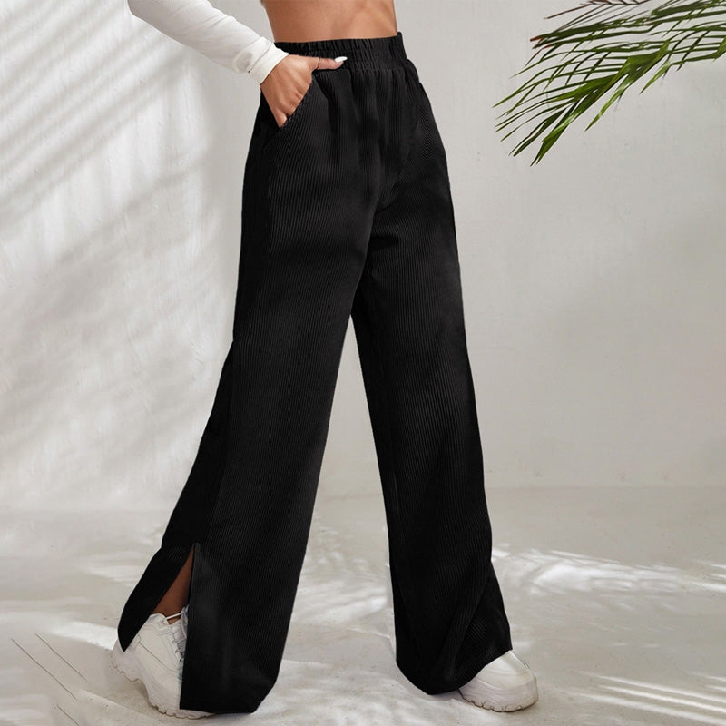 Plain Casual Trousers