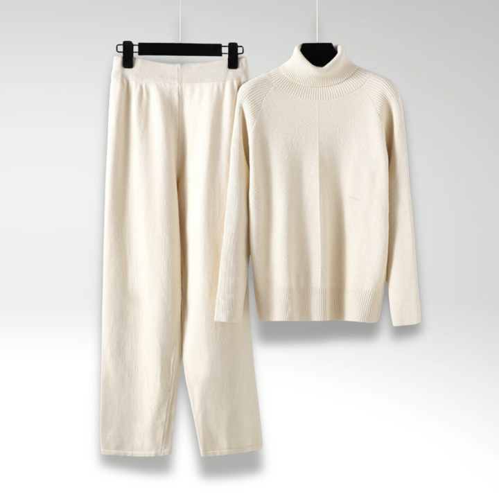 Cazel | Cable Knit Lounge Two-Piece Set