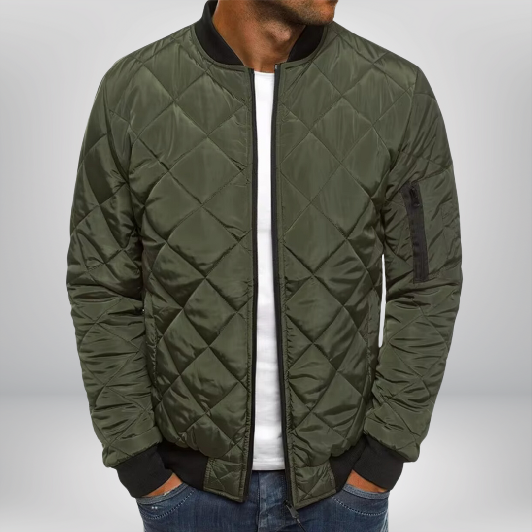 Ashcroft | Premium Quilted Bomber Jacket