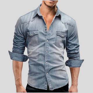 Cazel | Modern-Style Denim Shirt