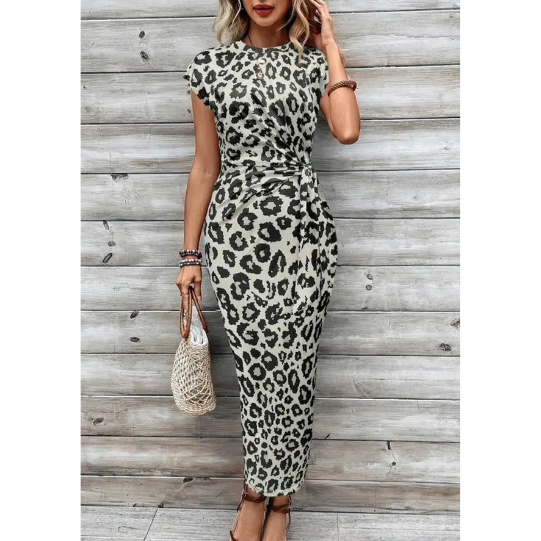 Ashcroft Chic Bodycon Dress with Flutter Sleeves – view 2