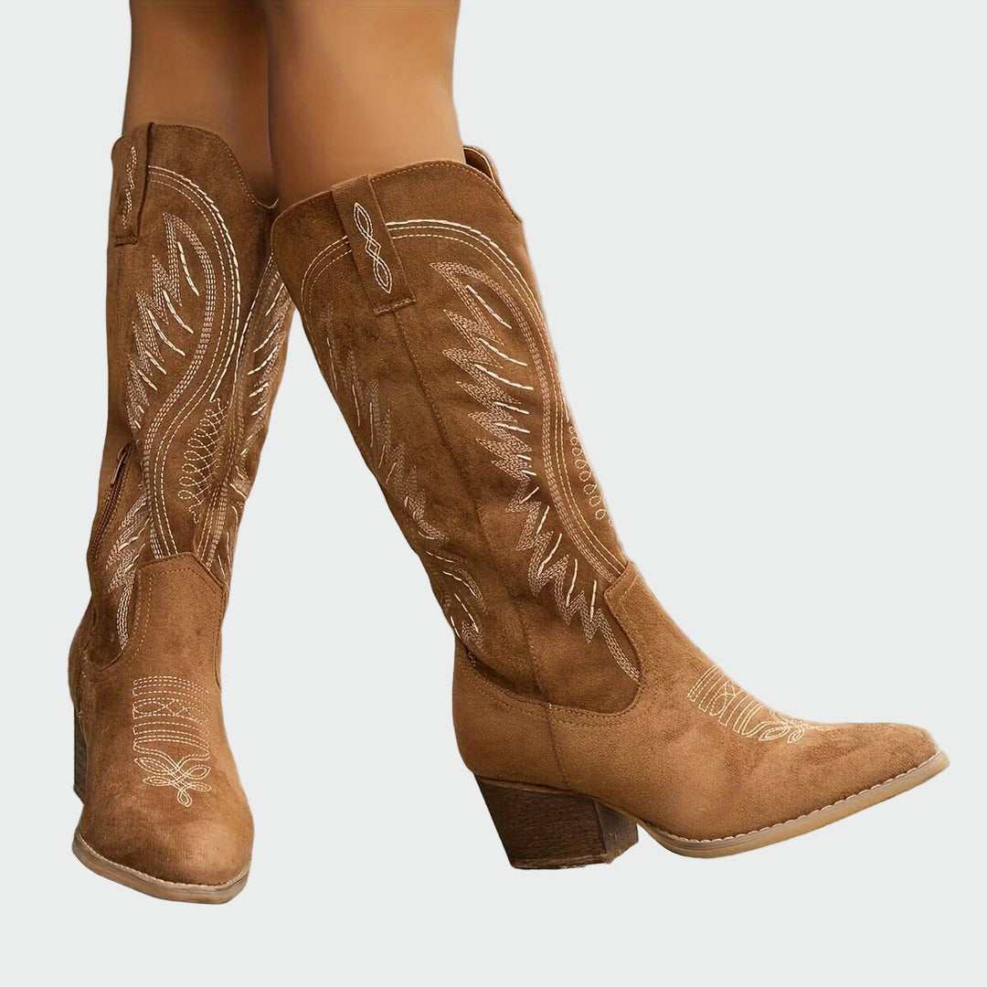 Ashcroft | Embroidered Western Boots