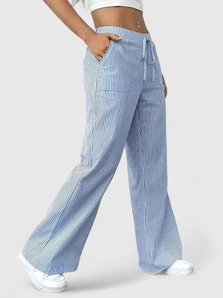 Ashcroft | Birgit Comfortable Wide-Leg Trousers with Elegant Details