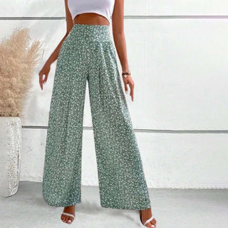 Floral Casual Trousers