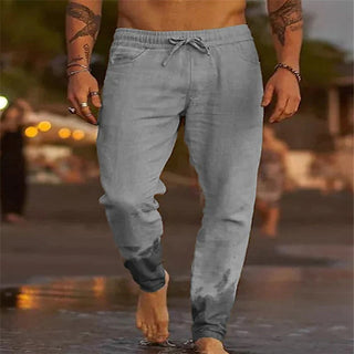 Ashcroft | Men's Relaxed Cotton Beach Trousers