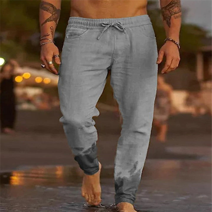 Ashcroft | Men's Relaxed Cotton Beach Trousers