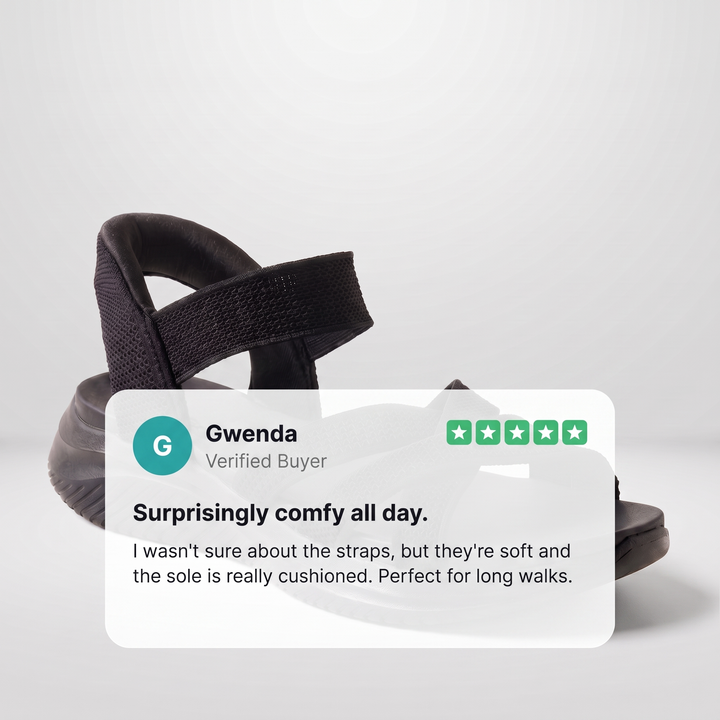 ELMSWICK ULTRA-FLEX KNIT SANDALS