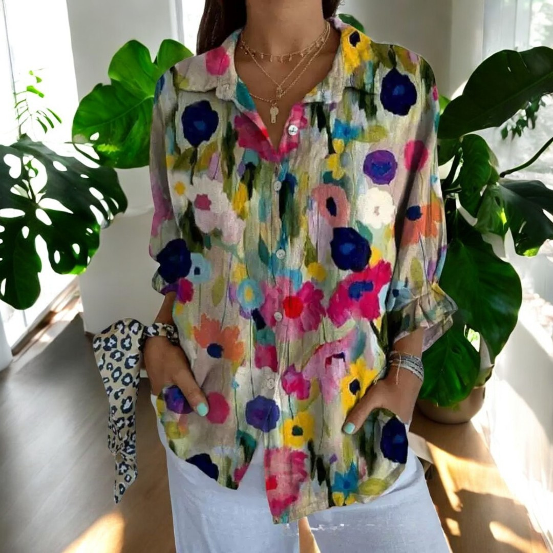 Ashcroft | Irene Stylish Floral Blouse