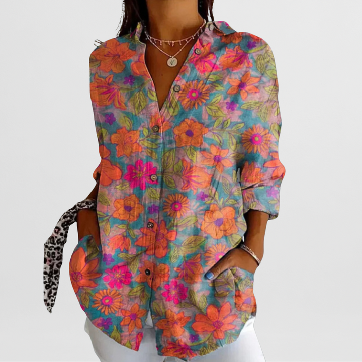 Ashcroft | Hilda Elegant Vintage Floral Blouse