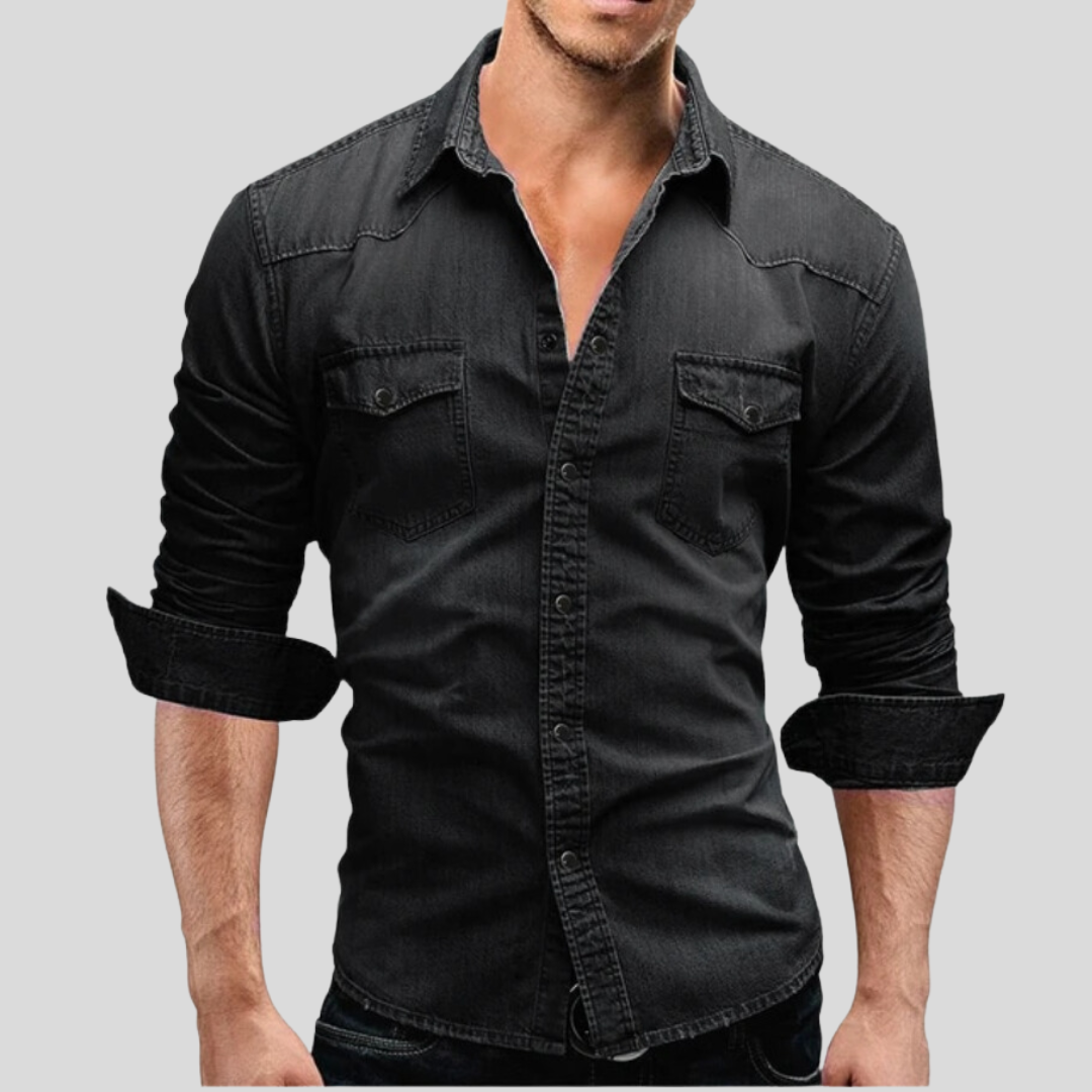 Cazel | Modern-Style Denim Shirt