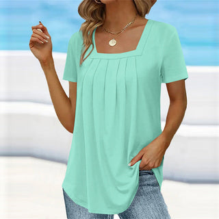 Ashcroft | Flowing Square Neck Blouse