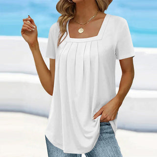 Ashcroft | Flowing Square Neck Blouse