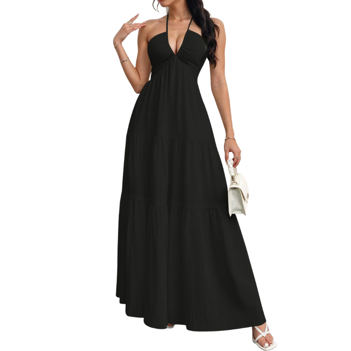 Ashcroft Minimalist Loose Fit Beach Vacation Dress – view 3