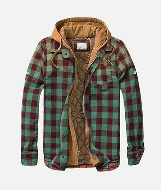 DONACCI Lined Flannel Shirt Jacket