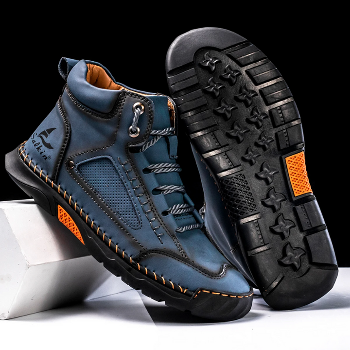 Ashcroft | St. Moritz Leather High-Top Shoes