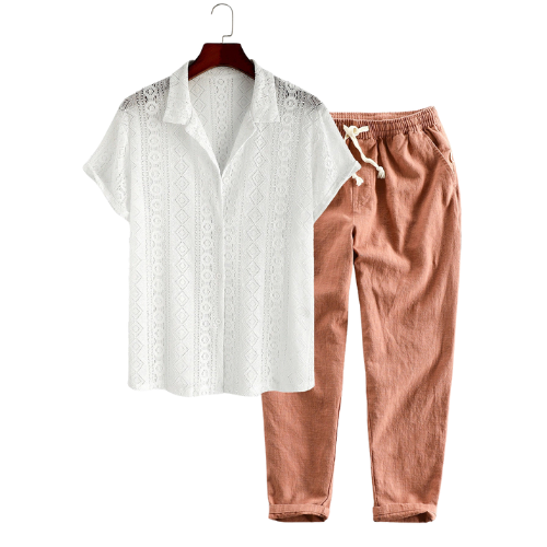 Cazel | Classic Short-Sleeve Two-Piece Set