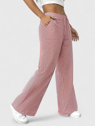 Ashcroft | Birgit Comfortable Wide-Leg Trousers with Elegant Details