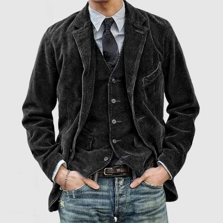 Ashcroft | Italian Corduroy Jacket and Waistcoat Set