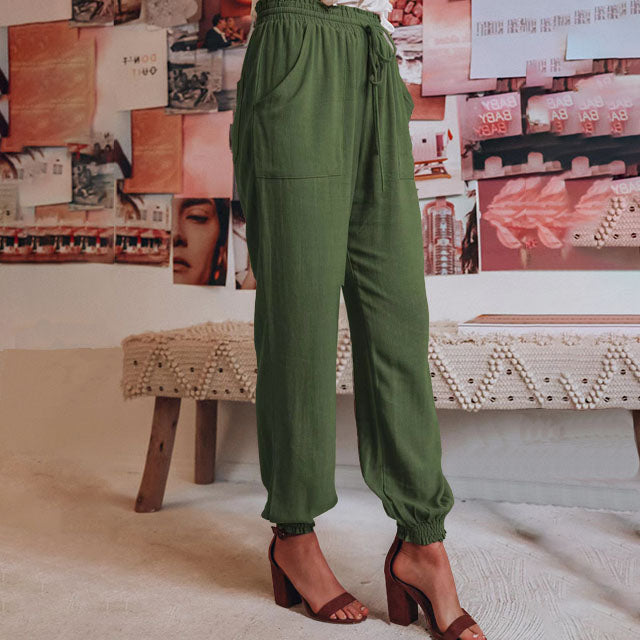 Plain Casual Trousers