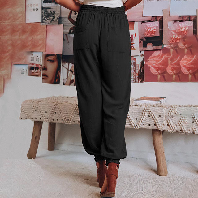 Plain Casual Trousers