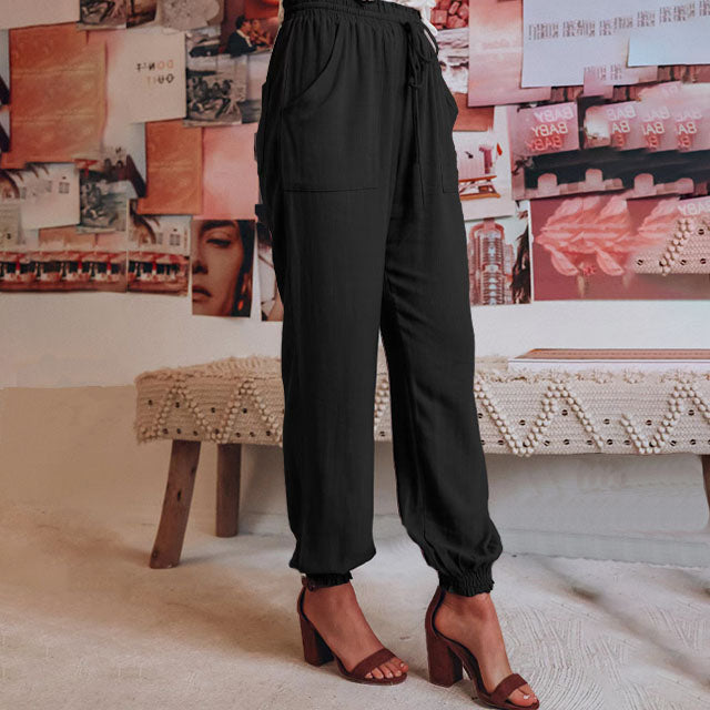 Plain Casual Trousers