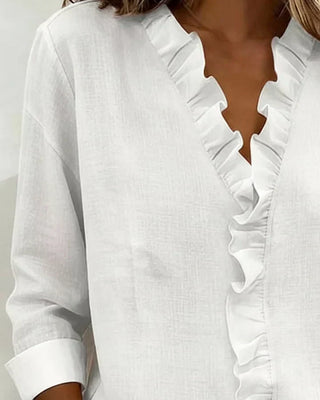 Ashcroft | Refined V-Neck Blouse