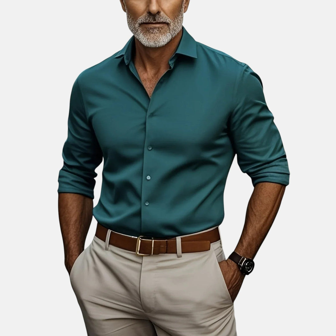 Ashcroft | Men's Slim Fit Non-Iron Business Shirt