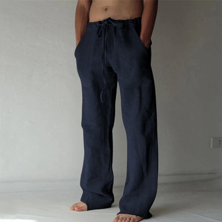 Ashcroft | Men's Japanese-Style Casual Trousers – Loose, Breathable & Modern