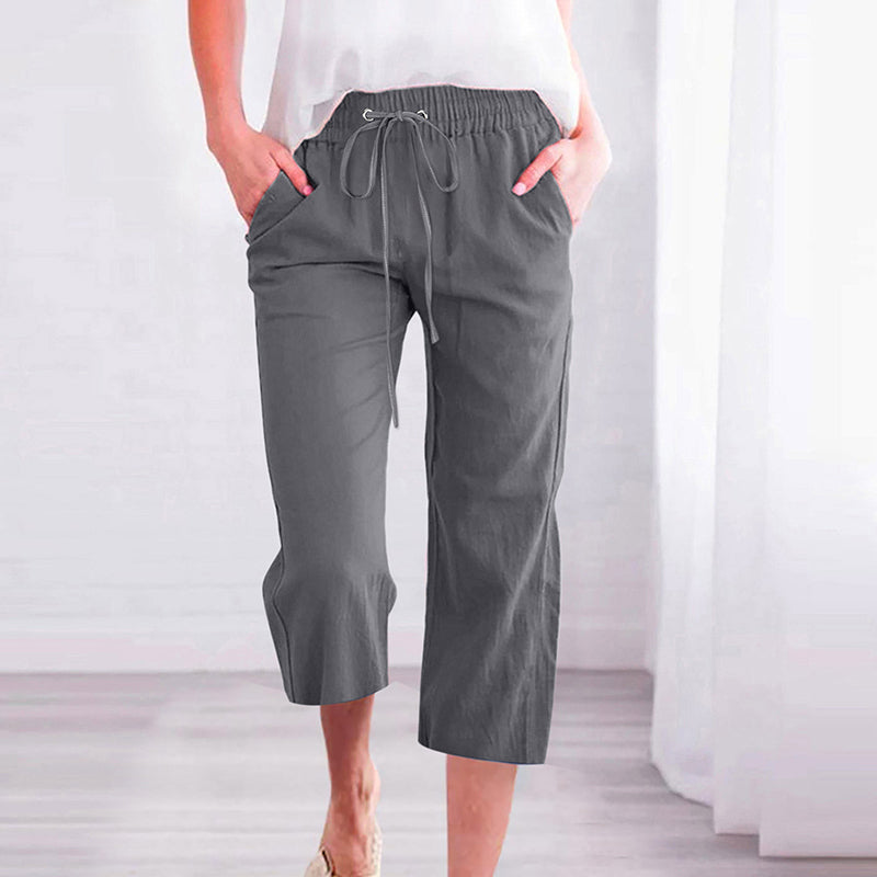 Plain Casual Trousers