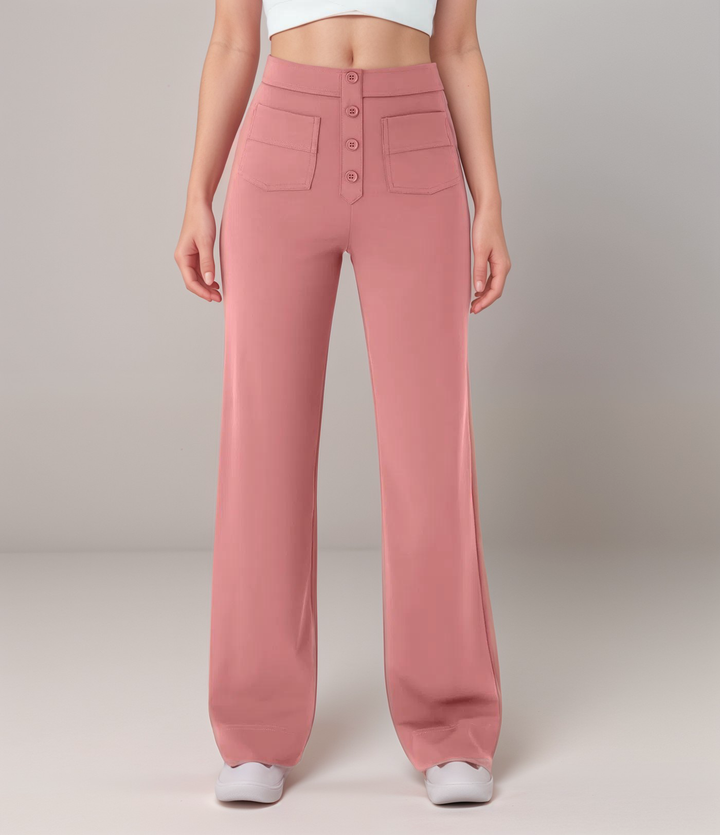 Ashcroft | High-Waisted Stretch Trousers